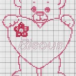 grille broderie nounours
