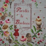 grille broderie olivier