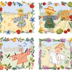 grille broderie olivier