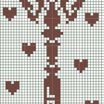 grille broderie olivier