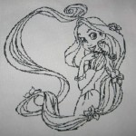 grille broderie raiponce