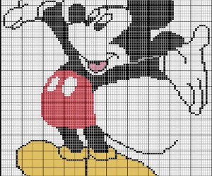 grille broderie tricot