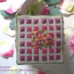 grille gratuite broderie ruban