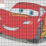 grille à broder cars