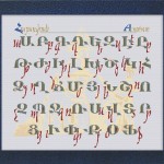 modèle broderie alphabet