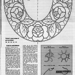 modèle broderie blanche gratuit