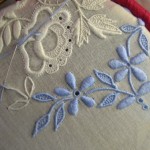 modèle broderie blanche gratuit