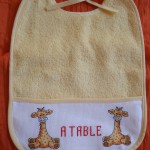 modèle broderie bébé