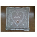 modèle broderie coussin alliance