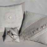 modèle broderie coussin alliance