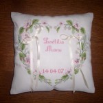 modèle broderie coussin alliance