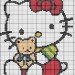 modèle broderie hello kitty gratuit