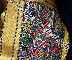 modèle broderie marocaine