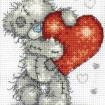 modèle broderie ourson