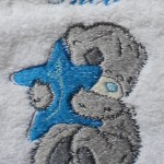 modèle broderie ourson