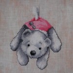 modèle broderie ourson