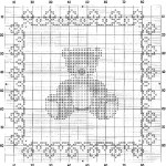 modèle broderie ourson