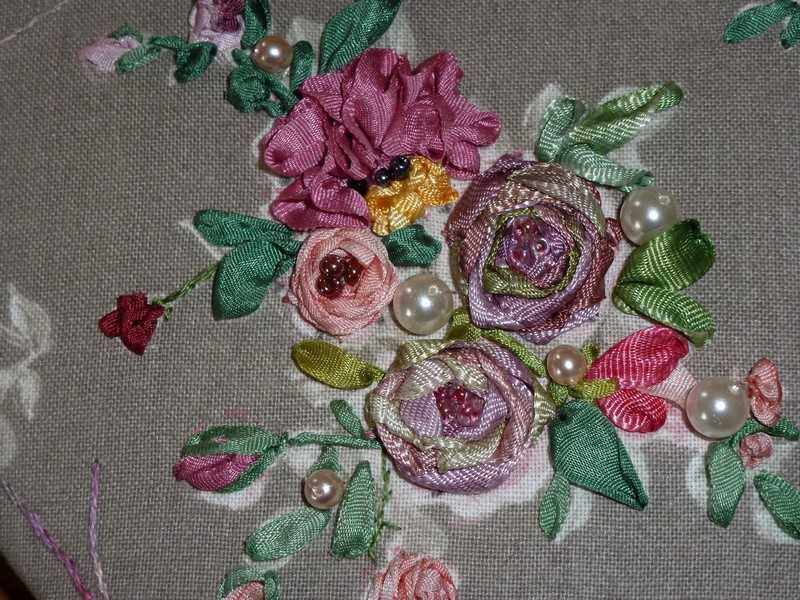 modeles gratuits de broderie au ruban