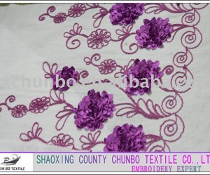 modèle broderie ruban gratuit