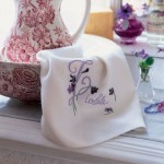 modèle broderie serviette toilette