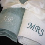 modèle broderie serviette toilette