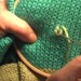 modèle broderie sur tricot jersey