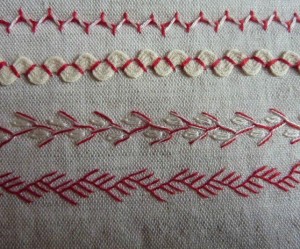 modèle broderie traditionnelle