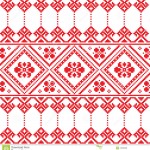 modèle broderie ukrainienne
