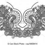 modèle broderie ukrainienne