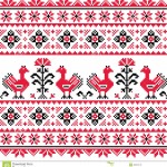 modèle broderie ukrainienne