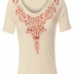 motif broderie avec perles