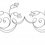 motif broderie country