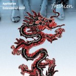 motif broderie dragon