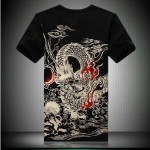 motif broderie dragon