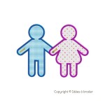 motif broderie homme