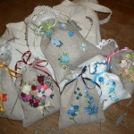 motif broderie lavande