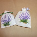 motif broderie lavande