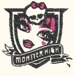 motif broderie logo