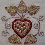 motif broderie logo