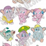 motif broderie naissance