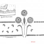 motif broderie pour nappe