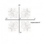 motif broderie pour nappe