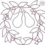 motif broderie pour nappe