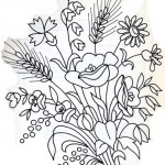 motif broderie pour nappe