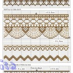 motif de broderie en point de croix