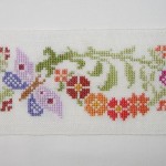 motif de broderie en point de croix