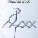 motif de broderie en point de croix