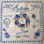 motifs a broderie pour bébé