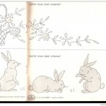 motifs a broderie pour bébé