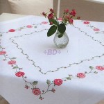 patron broderie nappe